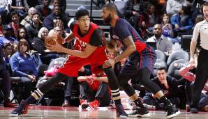 New Orleans Pelicans - Anthony Davis mit 59 Punkten am 21. Februar 2016 gegen die Detroit Pistons