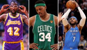 Das All-NBA First Team ist vielleicht die größte Anerkennung für die Stars. Einige Legenden wurden aber nie reingewählt - u.a auch nicht Paul Pierce und Chauncey Billups, die sich in den kommenden Tagen bei der HORSE Challenge versuchen werden.