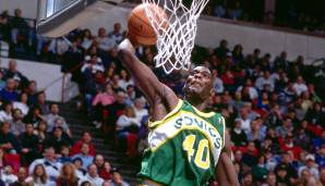 Shawn Kemp (1989-2003, Sonics, Cavaliers, Blazers, Magic) - 6x All Star