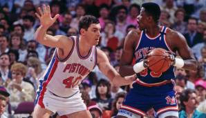 Patrick Ewing - 2x, darunter einmal 51 Punkte und 18 Rebounds im Jahre 1990 für die New York Knicks.