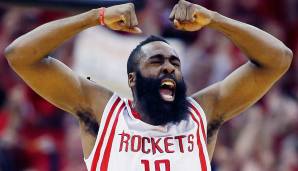 Platz 2: James Harden (Houston Rockets) - 936 Punkte (25 von 130 Erststimmen).
