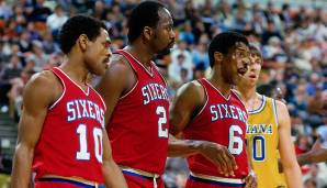 Platz 13: Philadelphia 76ers (1976-1987) - 1 Titel (1983).