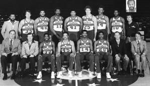 Platz 13: Baltimore/Capital/Washington Bullets (1969-1980) - 1 Titel (1978).