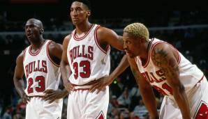 Platz 8: Chicago Bulls (1985-1998) - 6 Titel (1991-1993, 1996-1998).