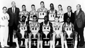 Platz 2: Syracuse Nationals/Philadelphia 76ers (1950-1971) - 2 Titel (1955, 1967).