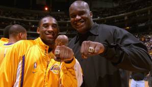 Platz 18: Los Angeles Lakers (1995-2004) - 3 Titel (2000, 2001, 2002).