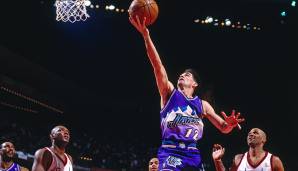 Platz 16: John Stockton (1985 - 2003) - 182 Spiele für die Utah Jazz.