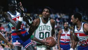 Platz 14: Robert Parish (1977 - 1997) - 184 Spiele für die Golden State Warriors, Boston Celtics, Charlotte Hornets und die Chicago Bulls.