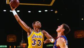 Platz 5: Kareem Abdul-Jabbar (1969 - 1989) - 237 Spiele für die Milwaukee Bucks und die Los Angeles Lakers.