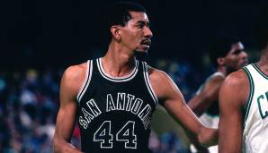 Platz 12: GEORGE GERVIN (1977-1985) - Teams: Spurs, Bulls - Finals-Teilnahmen: keine
