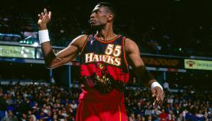 Platz 24: DIKEMBE MUTOMBO (1991-2009) - Teams: Nuggets, Hawks, Sixers, Nets, Knicks, Rockets - Finals-Teilnahmen: 1 (2001)