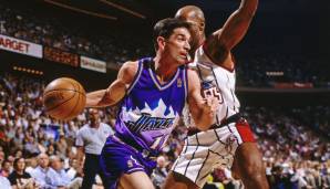 Platz 8 – John Stockton: 19 Saisons – von 1984 bis 2003 – Team: Jazz.