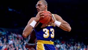 Platz 6 – Kareem Abdul-Jabbar: 20 Saisons – von 1969 bis 1989 – Teams: Bucks, Lakers.