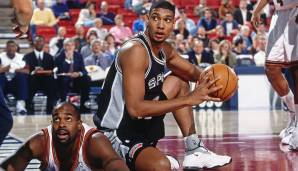 36 Siege - San Antonio Spurs 56-26 (1997/98) - Katalysator: Draft von Tim Duncan