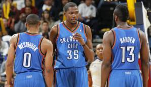 27 Siege - Oklahoma City Thunder 50-32 (2009/10) - Katalysator: Big Three um Durant, Harden und Westbrook wird erwachsen.