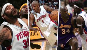 2004 wurden die Detroit Pistons letztmals Champion. Damals schlugen sie in den Finals die hochfavorisierten Lakers, mit an Bord waren Legenden wie das Wallace-Gespann oder Chauncey Billups! SPOX stellt die Pistons-Helden zum Geburtstag von Rasheed vor.