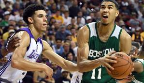 Letztes Jahr: Lonzo Ball (Los Angeles Lakers) / Jayson Tatum (Boston Celtics) - je 18 Prozent