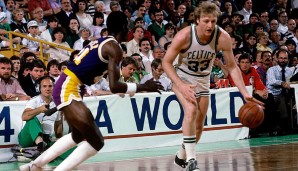 Platz 4: MICHAEL COOPER (Lakers) - Dass er nie den Award abstauben konnte, ist schon verwunderlich. Coop war einer der Fan-Lieblinge der Showtime-Lakers. Niemand verteidigte Larry Bird besser als er. Es fehlte aber etwas an Produktion in der Offense.