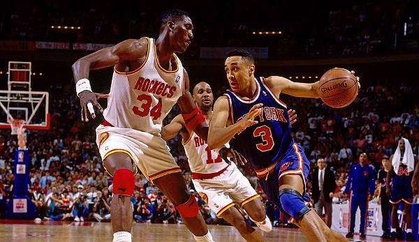 Platz 14: JOHN STARKS (Warriors, Knicks, Bulls, Jazz) - Meist bei den Knicks ein Starter, doch häufig auch die Mikrowelle von der Bank. Seine Bewachung von Michael Jordan und Reggie Miller war auf höchstem Niveau.