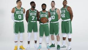 Das fünfblättrige Kleeblatt der Boston Celtics.