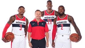 Die neue Big Three der Wizards besteht aus Wall, Beal und Howard.
