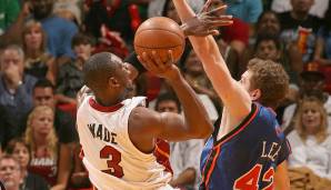 Platz 3: Dwyane Wade (Miami Heat) - 680 Punkte (7 von 121 Erststimmen).