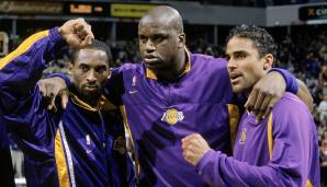 Platz 8: RICK FOX - Nach mehreren Jahren bei den Boston Celtics unterschrieb Fox 1997 bei den Lakers, um sich Kobe Bryant und Shaquille O'Neal anzuschließen. Als wichtiger Rollenspieler gewann er mit den Lakers drei Titel.