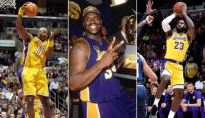 Mit der Unterschrift von LeBron James landeten die Los Angeles Lakers den Hauptgewinn des Sommers 2018. SPOX wirft einen Blick auf die lange Historie der besten (und schlechtesten) Free-Agent-Signings der Lakers.