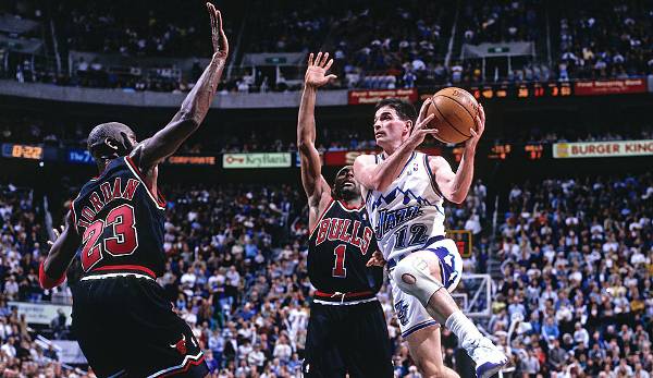 Platz 5: 31 Punkte - UTAH JAZZ vs. Chicago Bulls | 101:93 in der Saison 1997/98