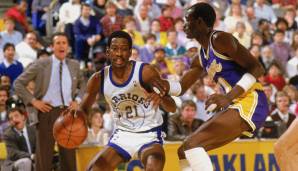 PLATZ 20: 51 Punkte von Sleepy Floyd (Golden State Warriors) - Spiel 4 der Western Conference Semifinals 1987 gegen die Los Angeles Lakers.