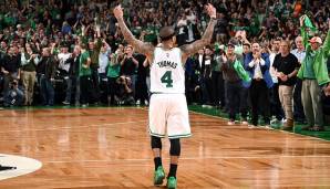 PLATZ 15: 53 Punkte von Isaiah Thomas (Boston Celtics) - Spiel 2 der Eastern Conference Semifinals 2017 gegen die Washington Wizards.