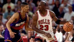 PLATZ 7: 55 Punkte von Michael Jordan (Chicago Bulls) - Spiel 4 der Finals 1993 gegen die Phoenix Suns.