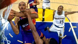 PLATZ 4: 56 Punkte von Charles Barkley (Phoenix Suns) - Spiel 3 der ersten Runde 1994 gegen die Golden State Warriors.