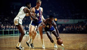 Platz 3: OSCAR ROBERTSON (1960-1974) – Teams: Royals, Bucks – Erfolge: NBA-Champion, 1x MVP, 12x All-Star, 9x First Team, 2x Second Team.
