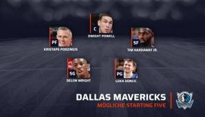 So könnte die Starting Five der Dallas Mavericks aussehen.
