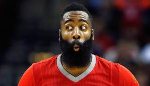 PLATZ 1: James Harden (Houston Rockets) - Gehalt 2019/20: 38,2 Millionen Dollar - Stats 2018/19 (78 Spiele): 36,8 Minuten, 36,1 Punkte, 7,5 Assists, 6,6 Rebounds