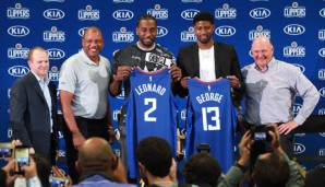 Kawhi Leonard und Paul George sind das neue Superstar-Duo bei den L.A. Clippers.