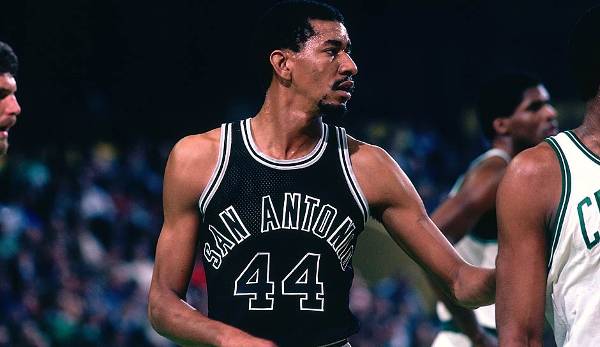 Platz 10: GEORGE GERVIN (1972-1986): 25,09 Punkte – 1.060 Spiele für Virginia Squires (ABA), San Antonio Spurs (ABA/NBA), Chicago Bulls