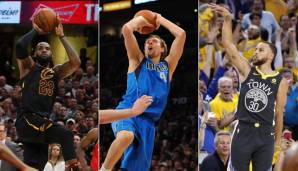 Die NBA-Dekade geht auf ihr Ende zu, entsprechend wird fleißig gerankt. Wer waren die zehn besten Shooter des Jahrzehnts? ESPN hat eine Top 10 aufgestellt.