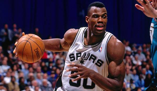 Platz 36: DAVID ROBINSON (1989-2003): 21,06 Punkte - 987 Spiele für die San Antonio Spurs.