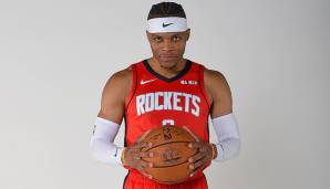 Platz 12: Russell Westbrook (Houston Rockets) - Statistiken 2018/19: 22,9 Punkte, 11,1 Rebounds, 10,7 Assists
