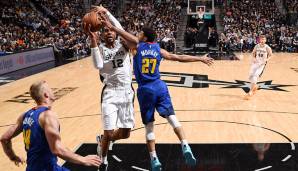 Platz 16: LaMarcus Aldridge (San Antonio Spurs) - Statistiken 2018/19: 21,3 Punkte, 9,2 Rebounds