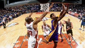 Saison 1999/00: Alonzo Mourning (Miami Heat) - 3,72 Blocks pro Partie.