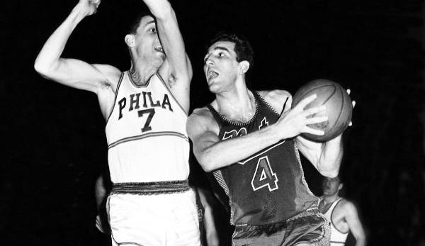 Platz 12: Dolph Schayes (1948-1964) – Team: Nationals/76ers – Erfolge: NBA-Champion, 12x All-Star, 6x First Team, 6x Second Team.