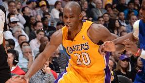 Platz 22: JODIE MEEKS (Los Angeles Lakers): -45 bei der 94:142-Niederlage gegen die L.A. Clippers am 6. März 2014.
