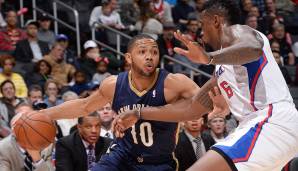 Platz 22: ERIC GORDON (New Orleans Pelicans): -45 bei der 76:108-Niederlage gegen die L.A. Clippers am 1. März 2014.