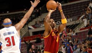 Platz 9: ANTAWN JAMISON (Cleveland Cavaliers): -47 bei der 77:116-Niederlage gegen die Detroit Pistons am 17. April 2012.