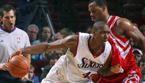 Platz 7: STEVEN HUNTER (Philadelphia 76ers): -48 bei der 74:124-Niederlage gegen die Houston Rockets am 18. März 2007.