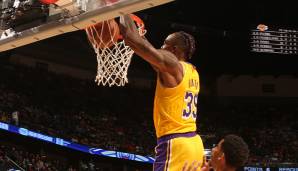 Platz 1: Dwight Howard (Los Angeles Lakers): 80,0 Prozent bei 3,3 Versuchen pro Spiel.
