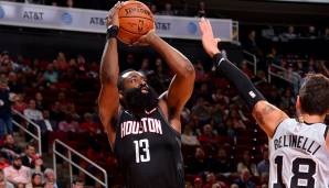 Platz 2: James Harden (Houston Rockets) – 776 Punkte (23 von 101 Erststimmen).